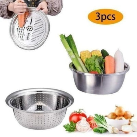 Ensemble de Passoires en Acier Inoxydable à Maille Fine