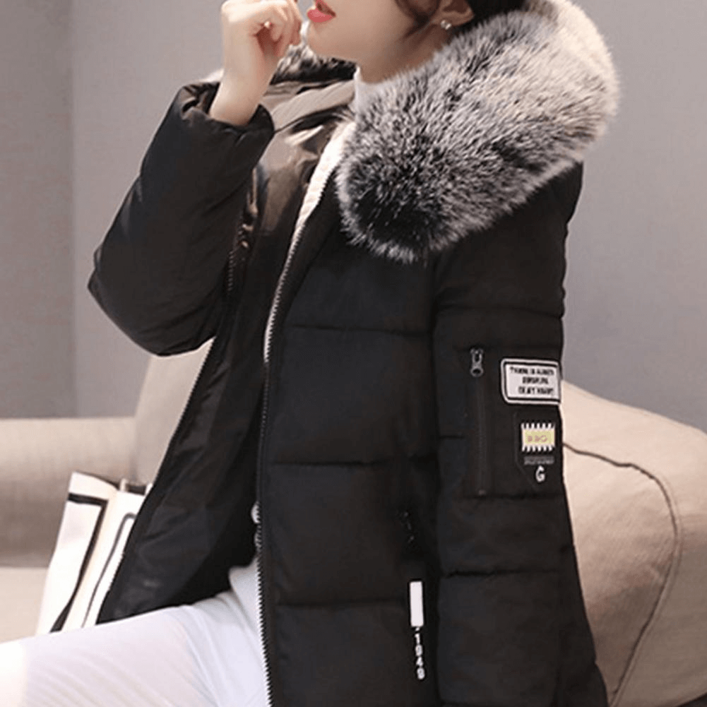 Manteau Puffer Coupe-Vent pour Femmes