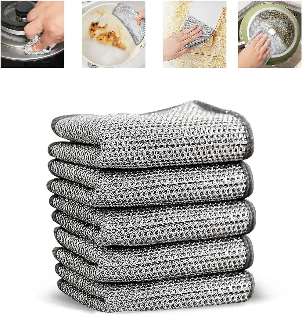Cleaner Pro° ScrubPad : Éponge à Vaisselle Multifonctionnelle
