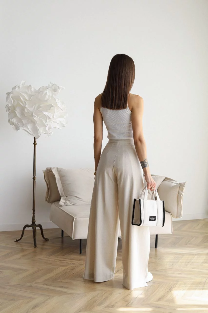 Lina™ – Pantalon en lin à coupe ample