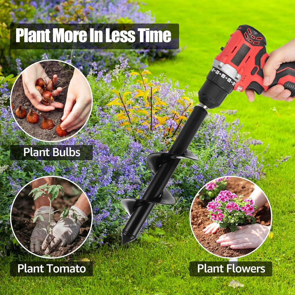 DuraSpin™ Forets Hélicoïdaux — Pénétrez dans un Sol Difficile Sans Effort