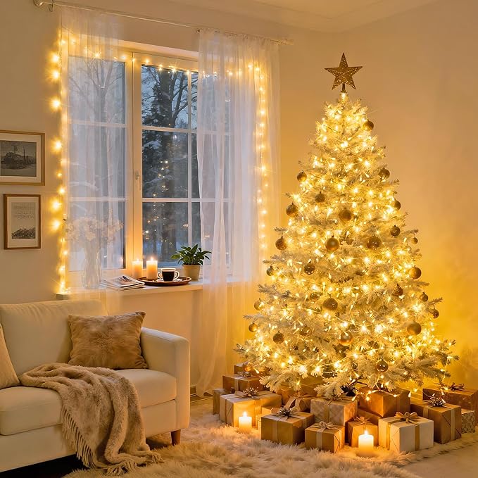 Éclairage de Sapin de Noël Magique – Donnez Vie à la Magie de Noël