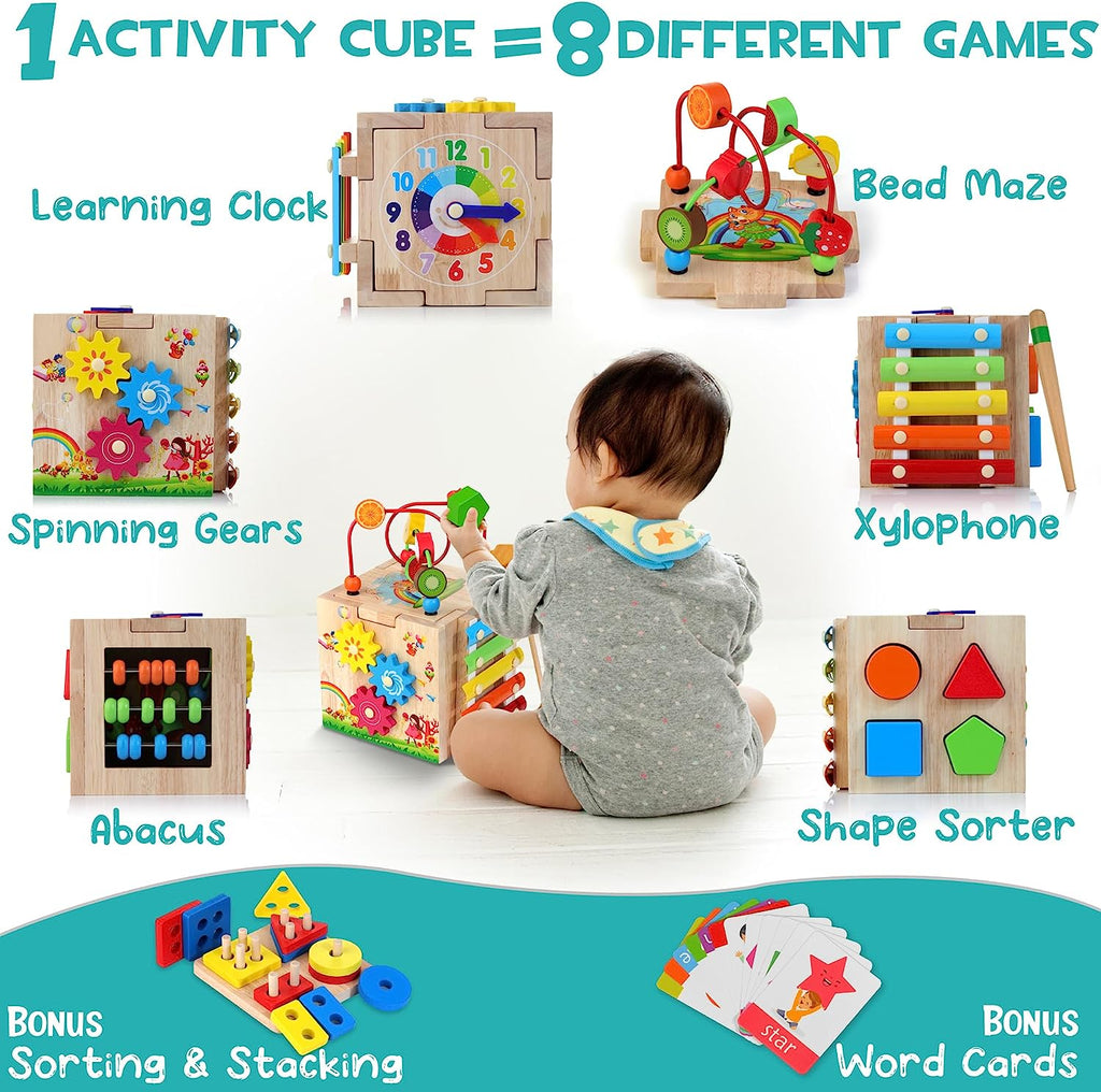 Cubo Montessori 8-en-1 – Cubbi