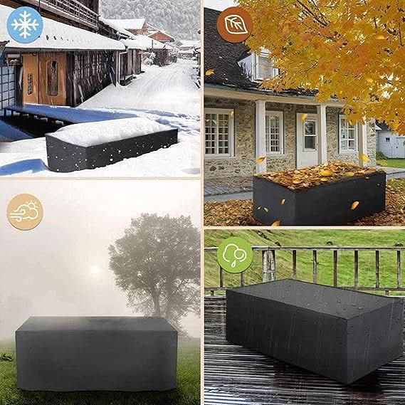 Wetterton – Housse de meubles - Protection tout temps résistante