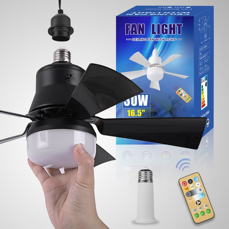 AeroLuma™ 40W Lampe de Plafond LED — Confort Frais Instantané et Éclat Brillant, Sans Tracas