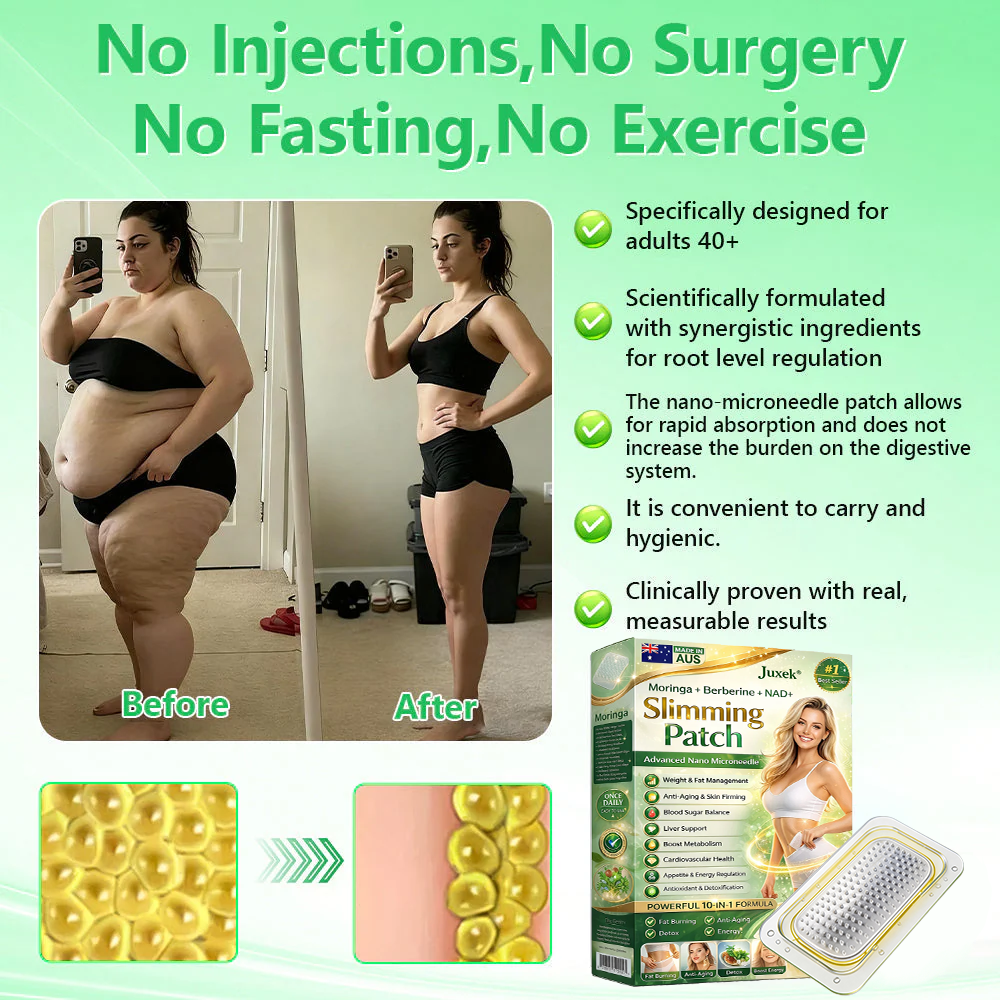 Celestiva™ Patch Nano Microneedle 6-en-1 — Enflammez votre combustion des graisses et révélez instantanément une peau jeune et radieuse