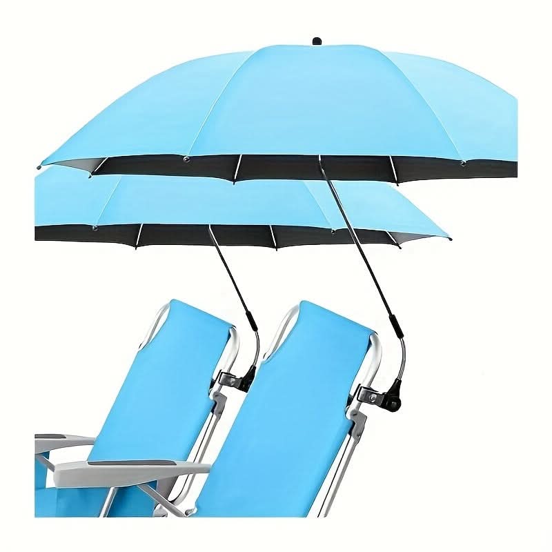 Parasol Extérieur Réglable pour Protection Solaire