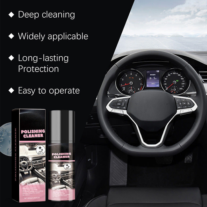 CrystalSheen™ Revitalisant Intérieur — Restaurez cet Éclat de Showroom et Défendez Instantanément la Beauté de Votre Voiture