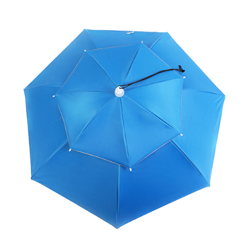 Chapeau Parapluie avec Sangle de Menton Réglable