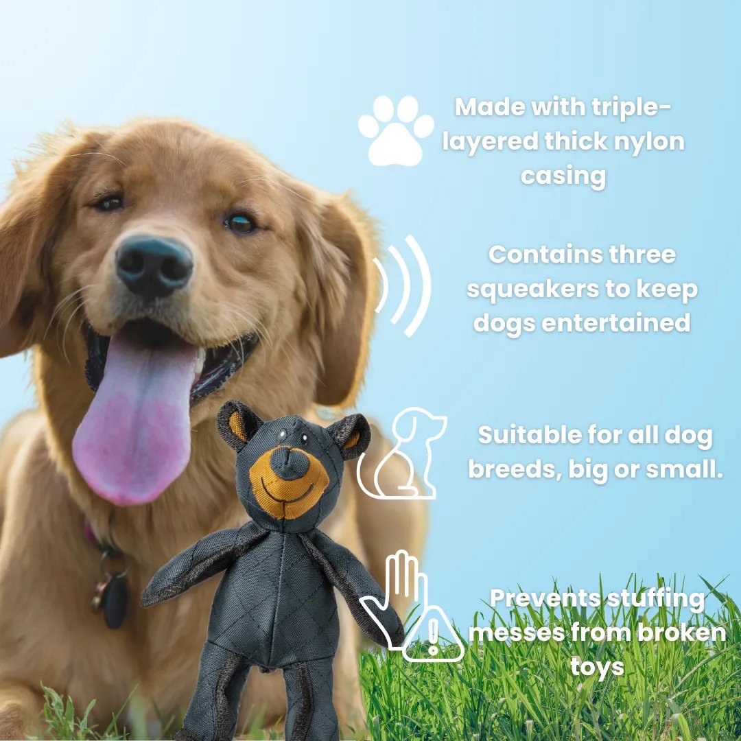CrushBite™ — Un jouet à mâcher robuste qui garde votre chien heureux, en bonne santé et accro