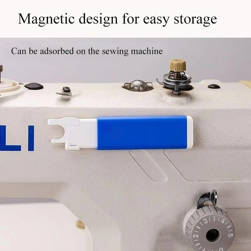 Enfile-aiguille magnétique ergonomique pour une couture facile