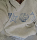 Hoodie Femme Imprimé Coquillage