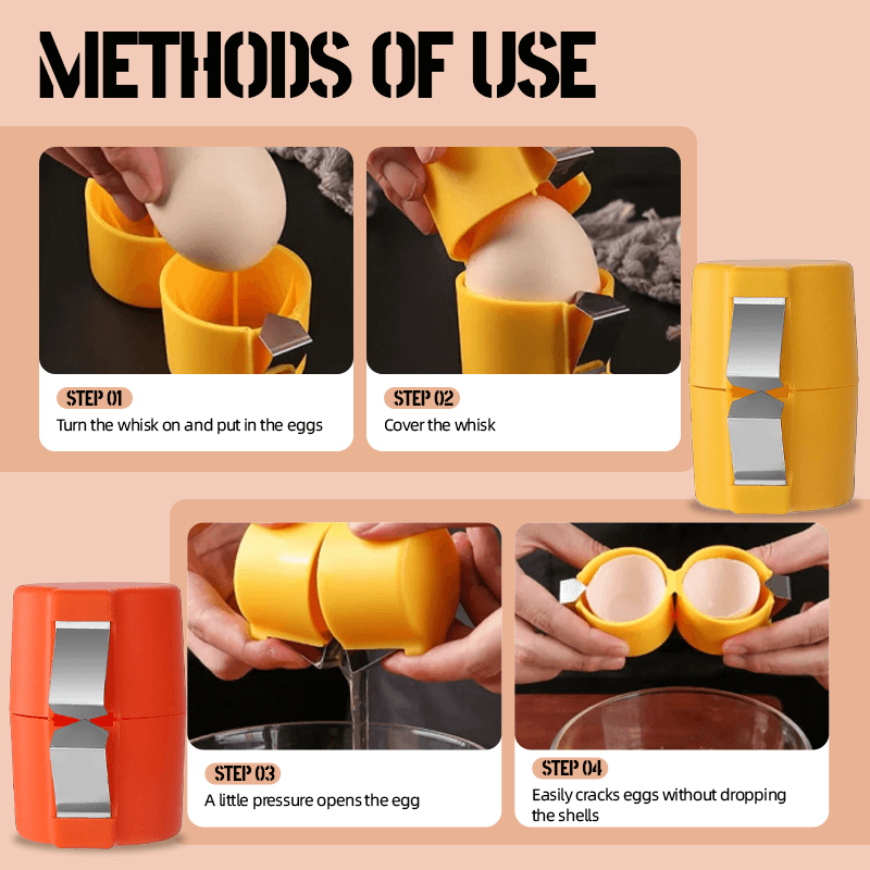 CrackEase - Solution Efficace pour Casser des Œufs