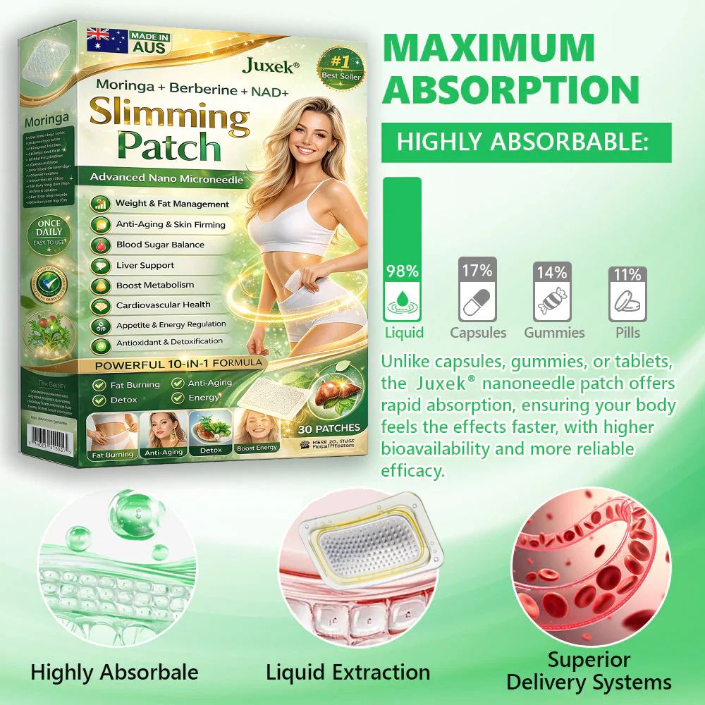 Celestiva™ Patch Nano Microneedle 6-en-1 — Enflammez votre combustion des graisses et révélez instantanément une peau jeune et radieuse