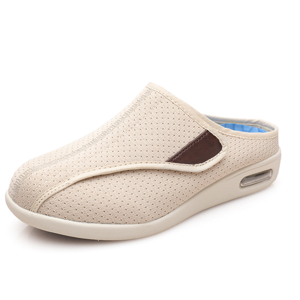 Baskets de marche extra larges pour pieds enflés | Chaussures orthopédiques pour diabétiques