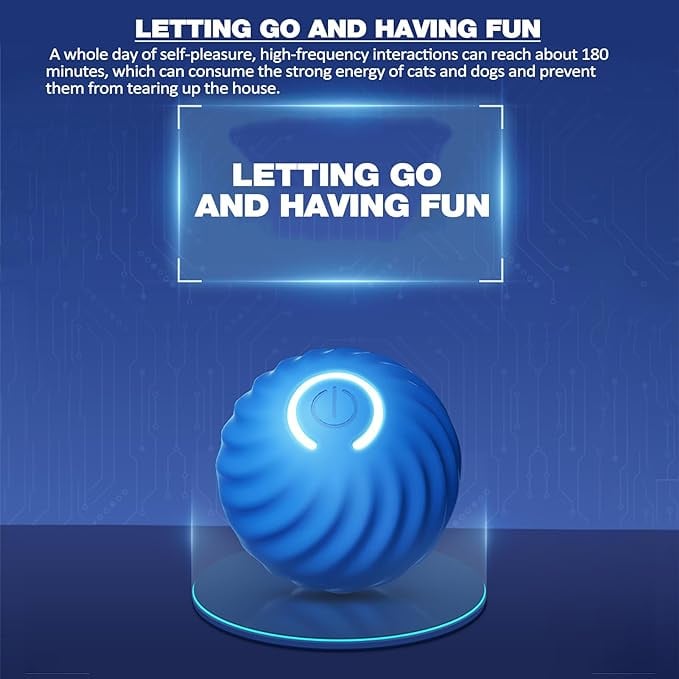 BarkBounce - Balle Interactive pour Chien
