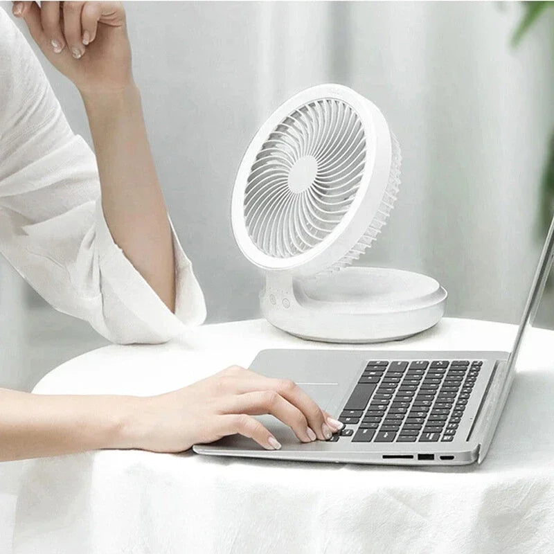 AeroBreeze™ — Échappez instantanément à la chaleur avec la liberté d'une brise silencieuse, partout