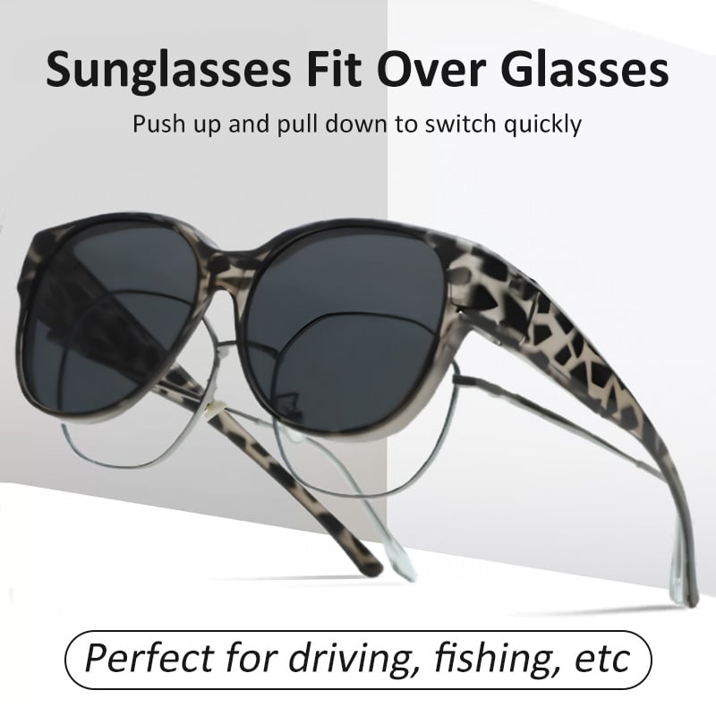 ClarioShade™ — Profitez d’un extérieur sans éblouissement avec un style sans effort et un ajustement parfait sur vos lunettes