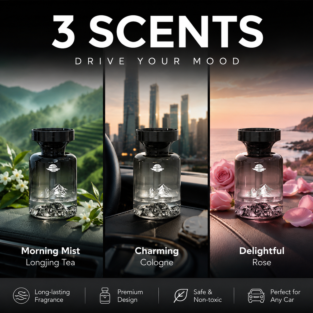 AuraBloom™ — Évadez-vous vers une fraîcheur pure et durable à chaque fois que vous conduisez