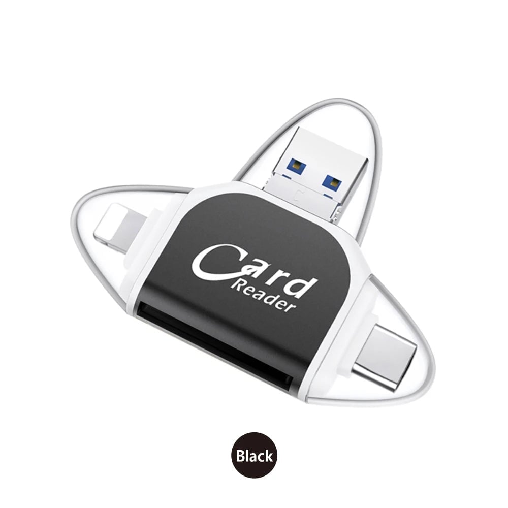 Lecteur de carte SD TF universel 4 en 1 Multi-Port