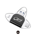 Lecteur de carte SD TF universel 4 en 1 Multi-Port