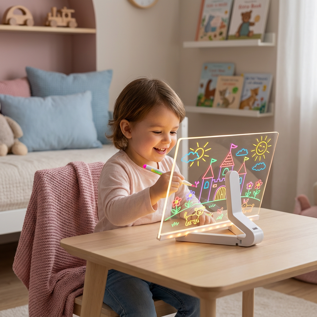 Tableau lumineux LED pour enfants