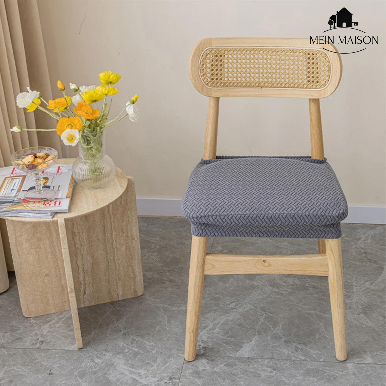 2+2 GRATUIT | SilqueShield – Protection de chaise élégante pour vos meubles !