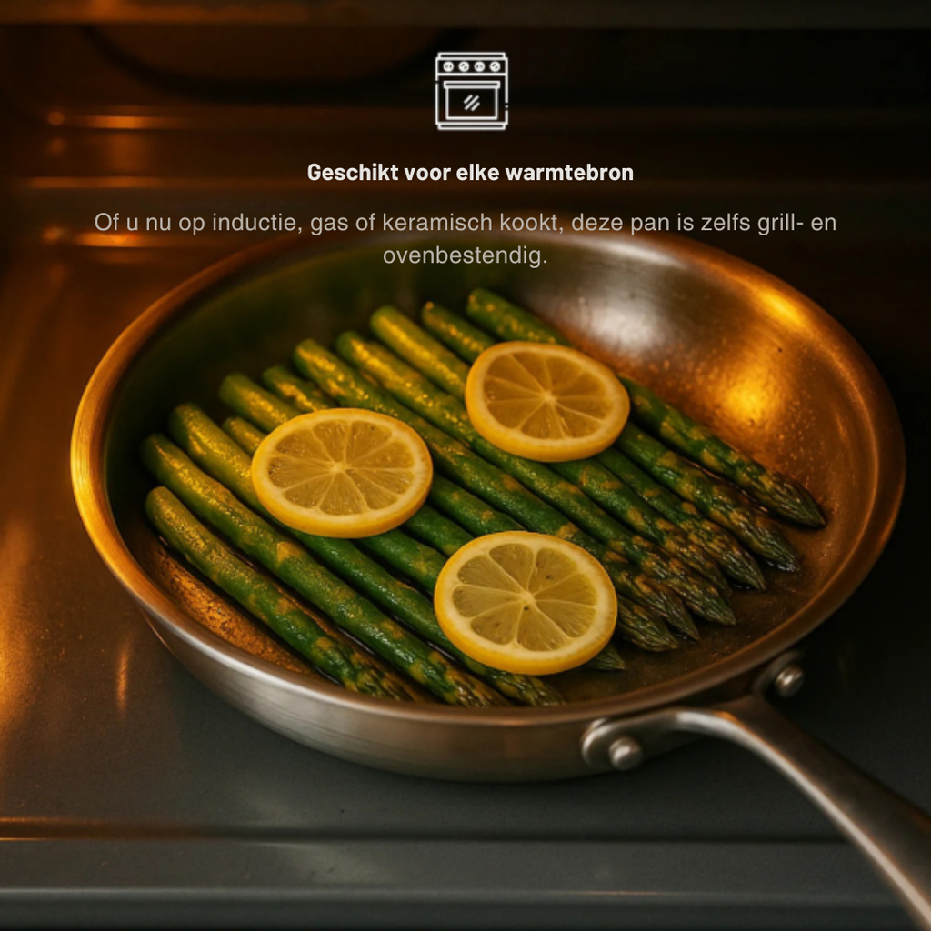 Ensemble de Casseroles Premium en Titane 3 Pièces – Adapté pour Induction & Revêtement Naturel Antiadhésif – 3 Casseroles