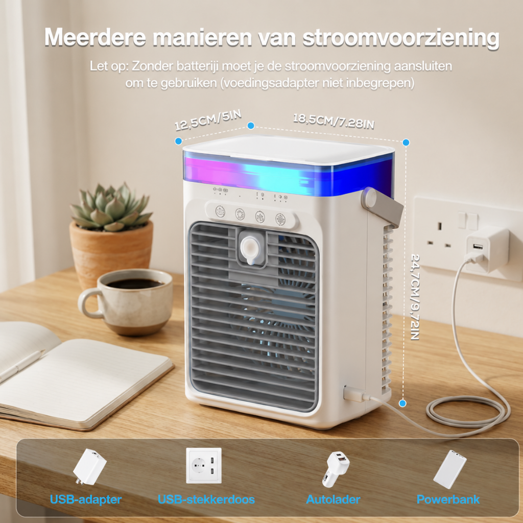 Climatiseur Portable - Refroidisseur d'Air Personnel 5-en-1