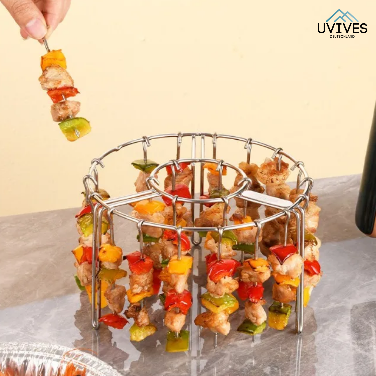 CrispGrill Set – Plaisir croustillant sans fumée ni graisse !
