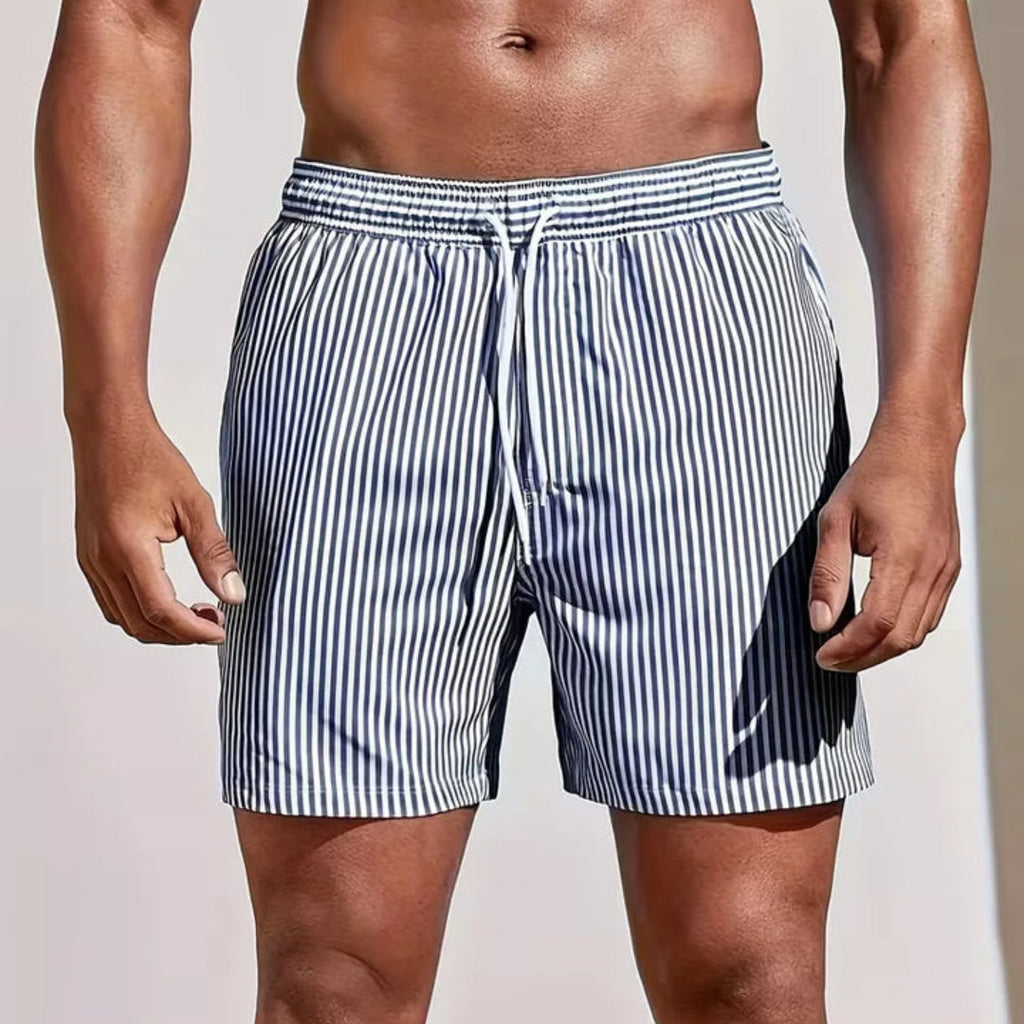 Maillot de bain à motif rayé