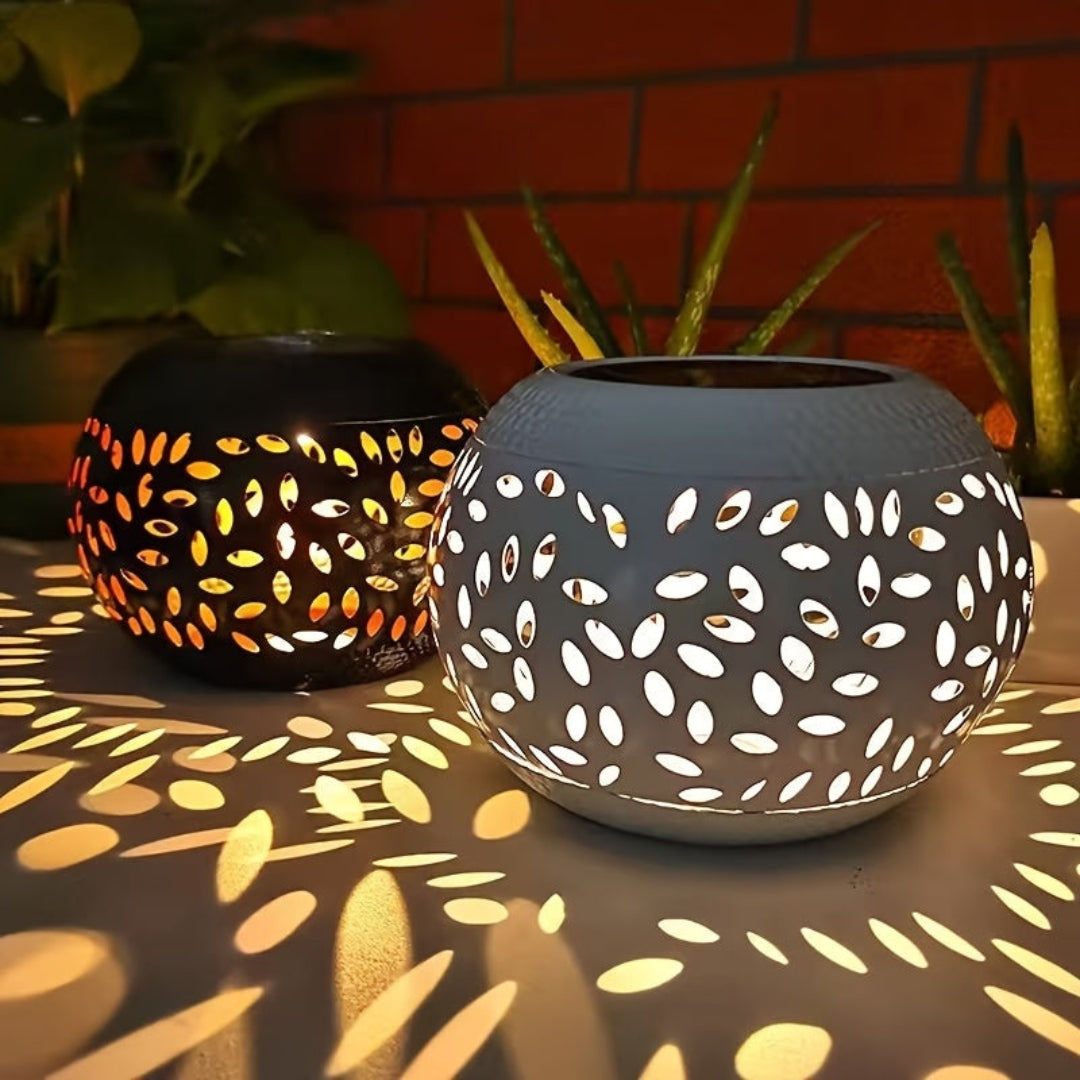 Lampe de Table Solaire d'Extérieur - Lampe Solaire Ambiante pour l'Extérieur