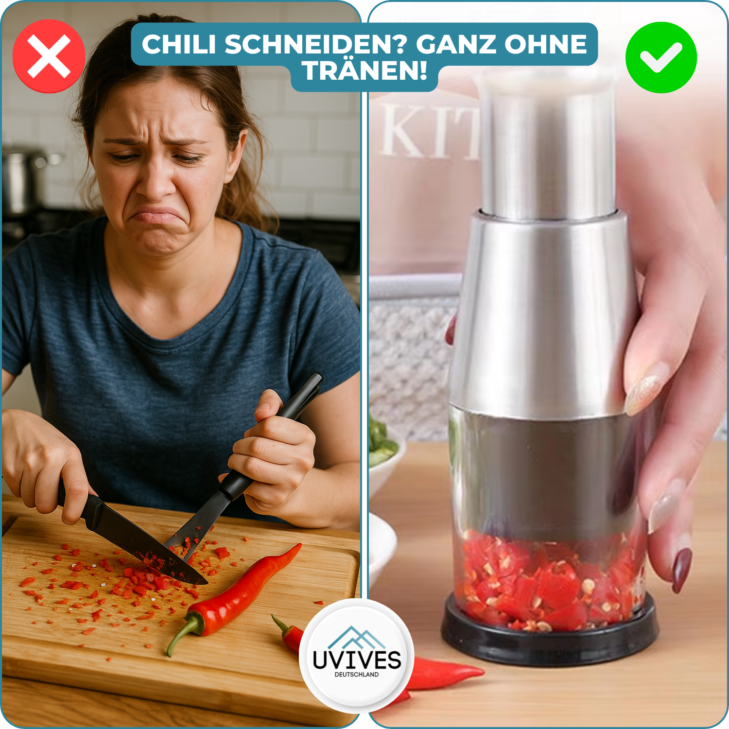 ProGrinder - Hacher les aliments rapidement et facilement
