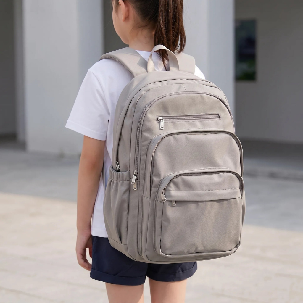 Sac d'école - Design décontracté avec plusieurs compartiments