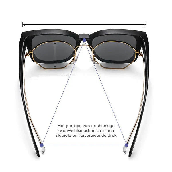 Sunvex - Lunettes de soleil - Modèle de surlunette avec protection polarisante UV400