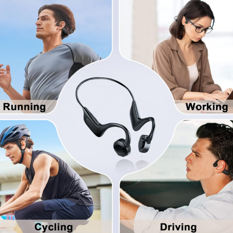 FlexHeadphone: Casque Sans Fil Flexible à Conduction Osseuse