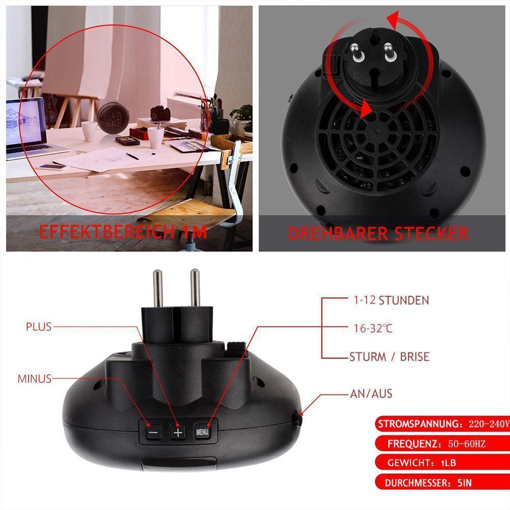 Chauffage Électrique Portable – Chauffage Compact pour Intérieur