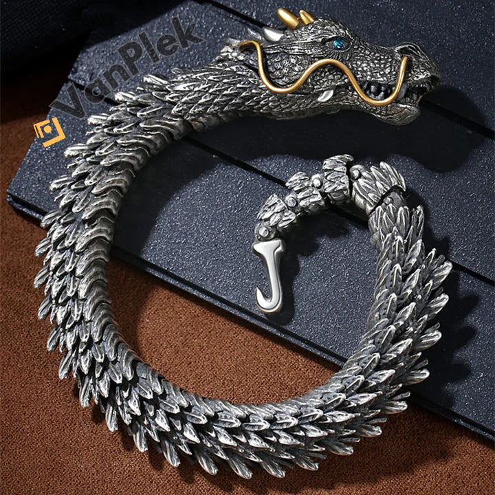 Jewelance™ SilverDragon - Bracelet en Argent Sterling