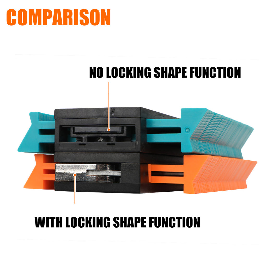 Outil de Profil de Jauge de Contour - Copier Précisément les Formes Irrégulières