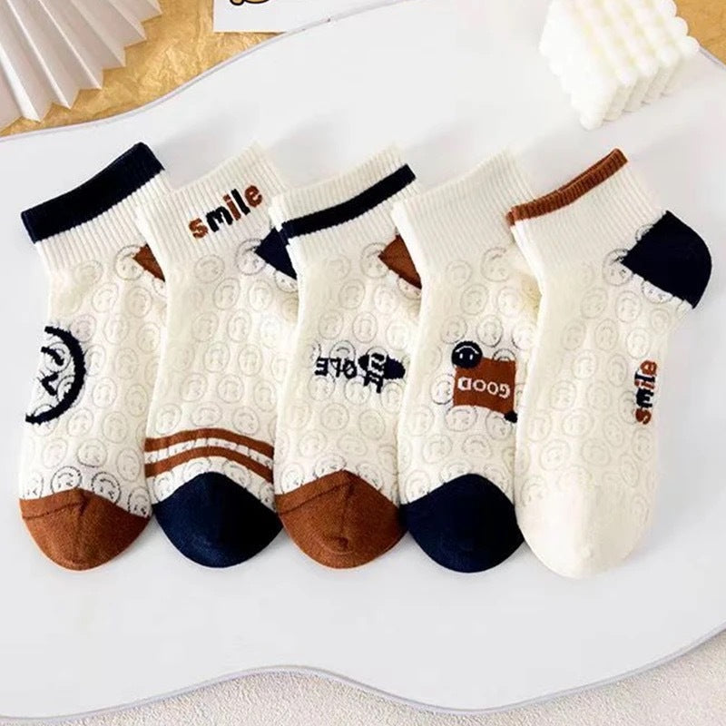 Chaussettes de Cheville en Maille Respirante