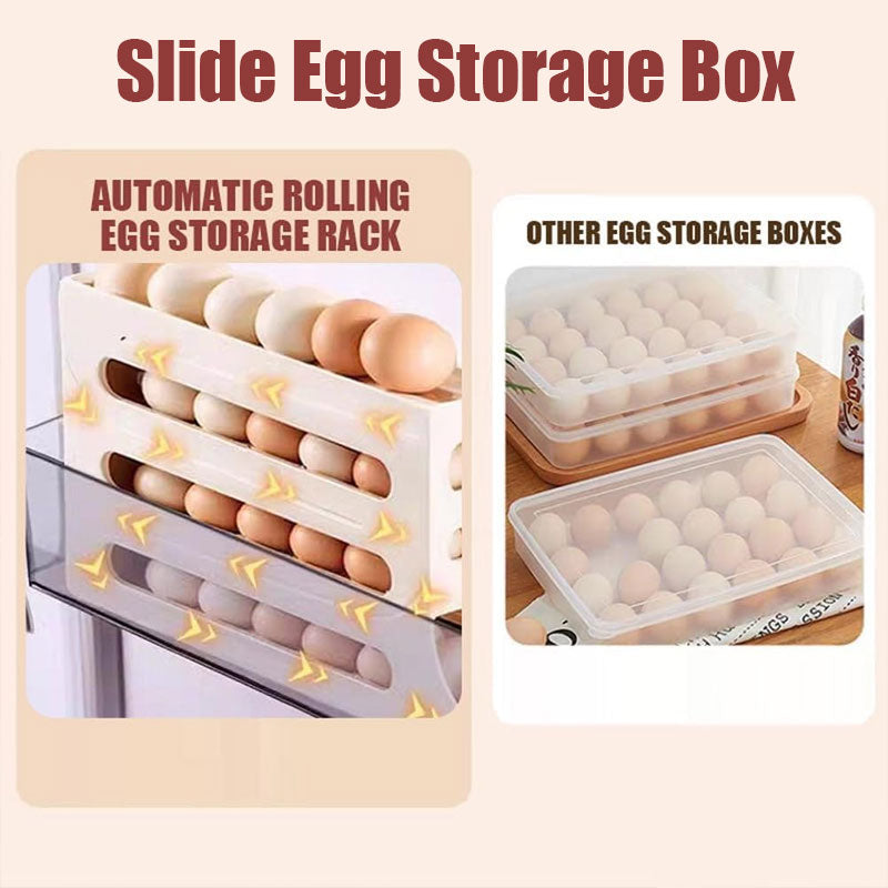 EggSlide™ — Accès aux œufs sans effort et organisation du réfrigérateur simplifiée