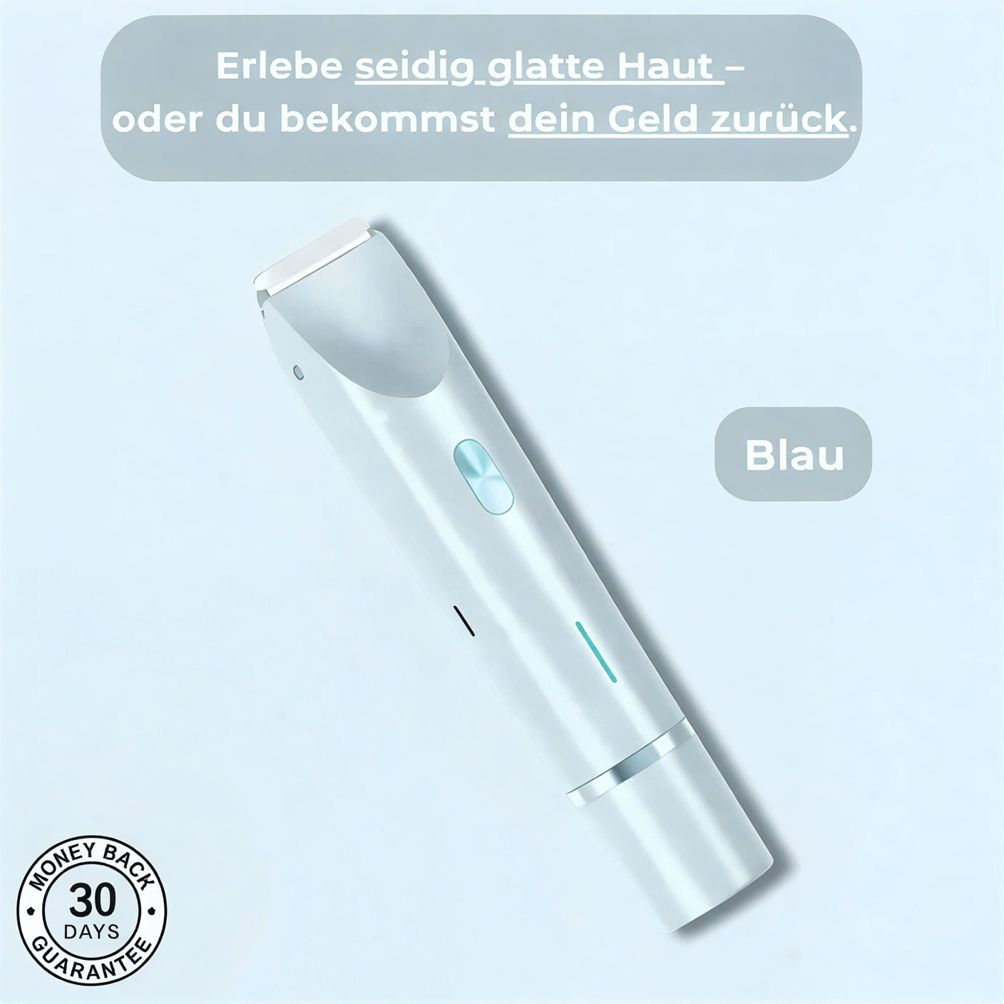 SeidenGlanz™ | Rasoir pour femmes 2 en 1 pour une peau lisse et soignée