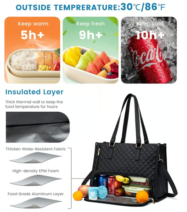 CarryAlluxe™ — Votre Sac Énergétique Tout-en-Un pour un Style Sans Effort et des Jours Fluides