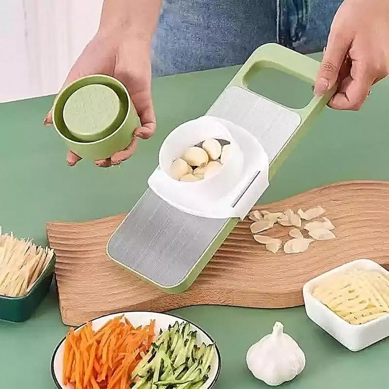 Woyuosn 6-en-1 Mandoline Slicer SafePrep