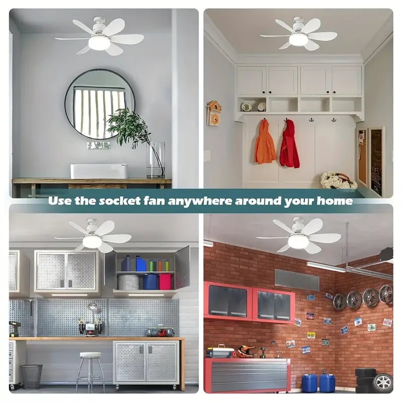 AeroLuma™ 40W LED Plafonnier Ventilateur — Confort Frais Instantané et Éclat Brillant, Sans Tracas