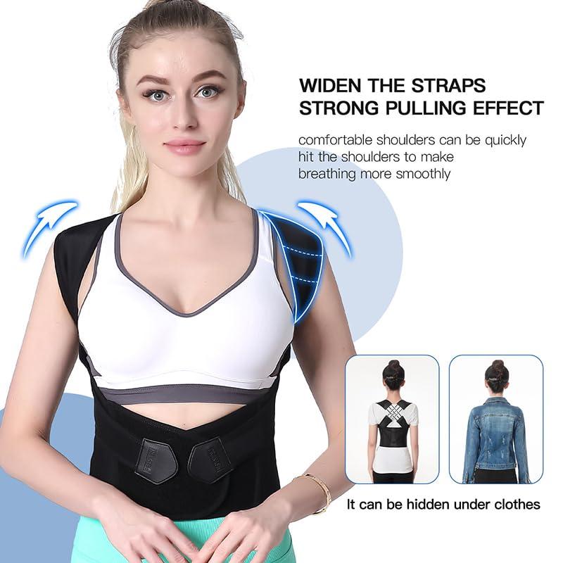 Correcteur de posture ergonomique ajustable – Support toute la journée