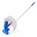 Aspirateur de piscine Venturi alimenté par tuyau (pôle de 5 sections et sac en maille)