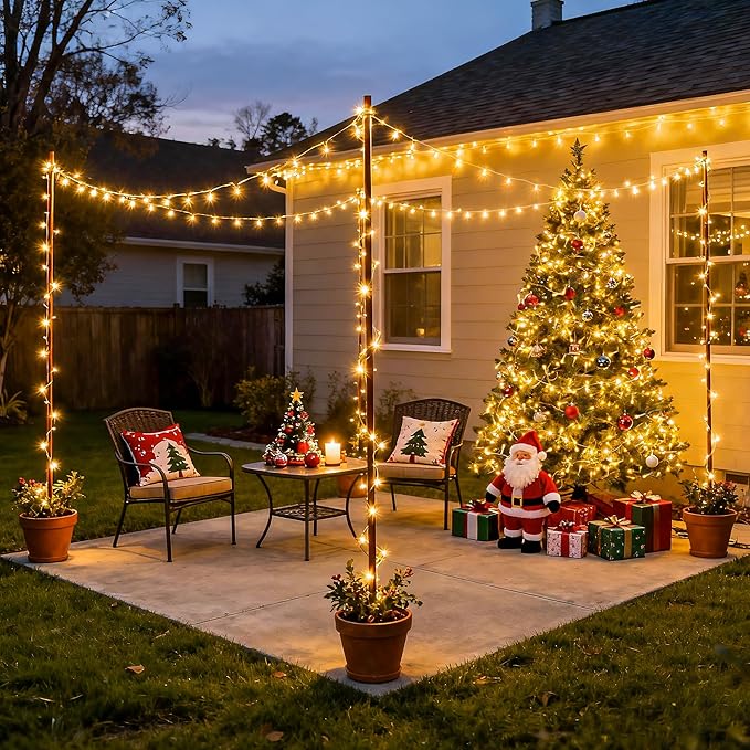 Éclairage de Sapin de Noël Magique – Donnez Vie à la Magie de Noël