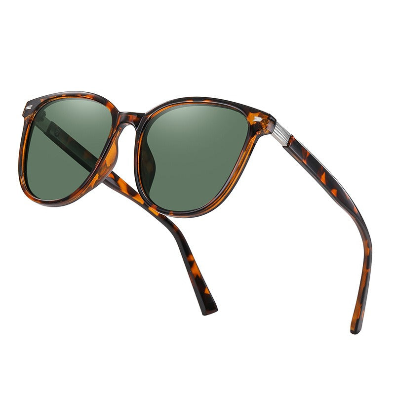 Lunettes de soleil de mode surdimensionnées polarisées