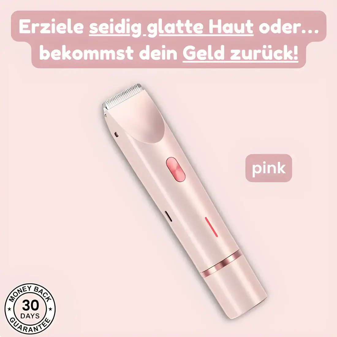 SeidenGlanz™ | Rasoir 2 en 1 pour femmes pour une peau lisse et soignée